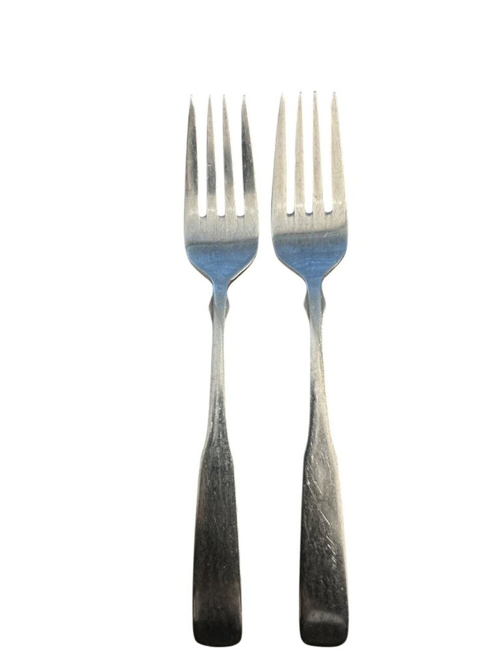 World Tableware Boston Common Stainless Steel Salad Forks Satin Fiddle Shape Dis